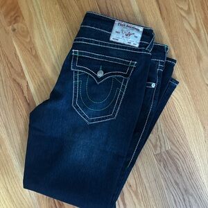 True Religion Men's Indigo Relaxed Jeans